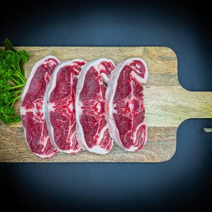 Côtes d'agneau dans le filet