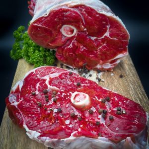 Gigot d'agneau en tranches